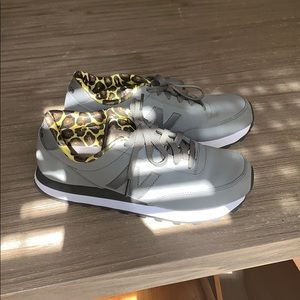 New Balance cheetah print sneakers